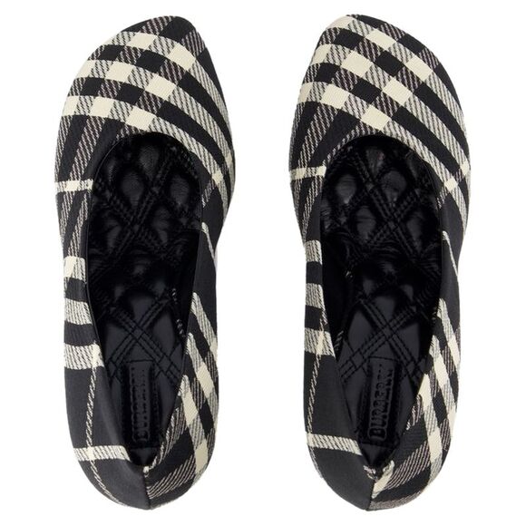 Baby 85 Pumps - Burberry - Synthetic - Black - Picture 4 of 4